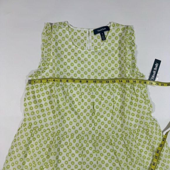 ModCloth Day Tripping Eyelet Flower Fields Trapeze Dress - Picture 7 of 8